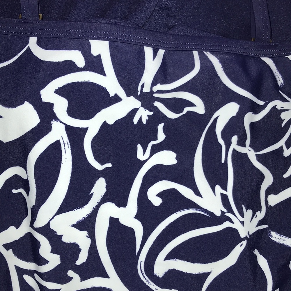 Island Escape Coral Gables Printed Convertible Tankini NWT - Picture 7 of 7